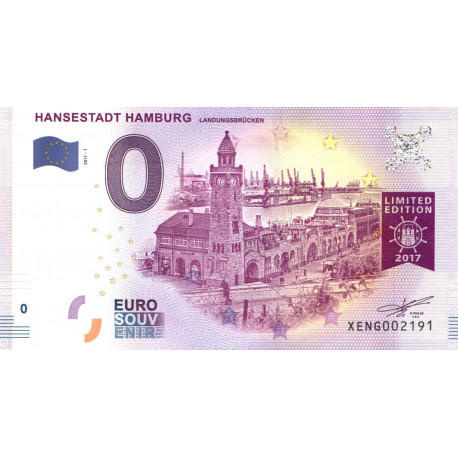 Allemagne - Billet Thématique euro - Hansestadt