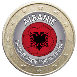 Football - 1 euro domé Albanie
