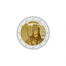 Andorre 2022 - 2 euro commémorative Charlemagne