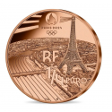 France 2023 - PARIS 2024 JO - 1/4€ BU "Gymnastique artistique"