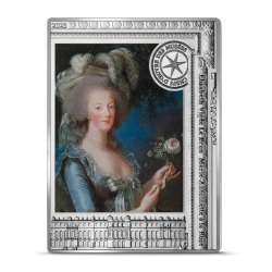 Marie-Antoinette à la rose - 10€ Argent - BE 2023