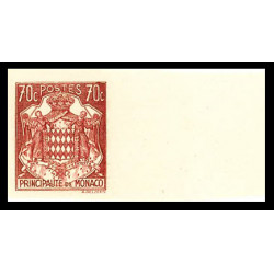 Timbre de Monaco Non Dentelé – N°254