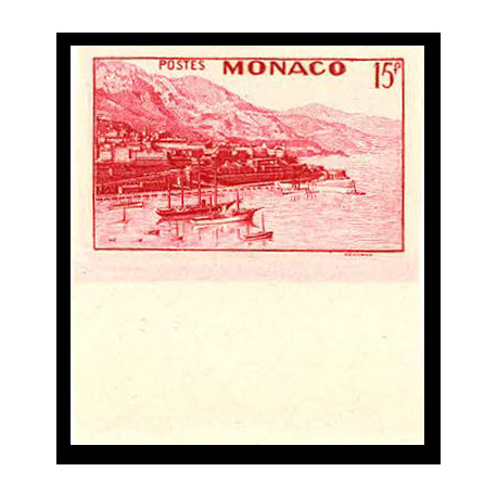 Timbre de Monaco Non Dentelé – N°262