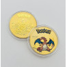 Pokémon – Pièce commémorative Dracaufeu - plaquée OR 24 carats Pokémon – Pièce commémorative Dracaufeu - plaquée OR 24 carats