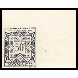 Timbre de Monaco Non Dentelé – N°31