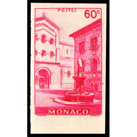 Timbre de Monaco Non Dentelé – N°308
