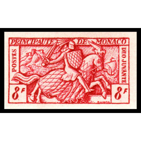 Timbre de Monaco Non Dentelé – N°373