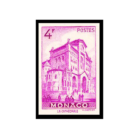 Timbre de Monaco Non Dentelé – N°278