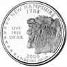 New Hampshire 2000 - Old Man - 1/4 dollar New Hampshire 2000 - Old Man - 1/4 dollar