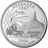 Nebraska 2006 - Chimney Rock - 1/4 dollar