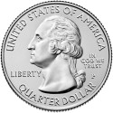 Nebraska 2006 - Chimney Rock - 1/4 dollar