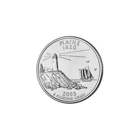 Maine 2003 - Phare - 1/4 dollar