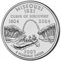 Missouri 2003 - Lewis et Clark - 1/4 dollar