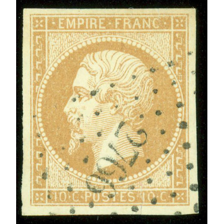 Timbre de France N°13 - 1853/1860 Oblitéré
