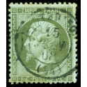 Timbre de France N°19 - 1862 Oblitéré