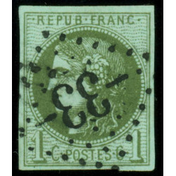 Timbre de France N°39 - 1870 Oblitéré