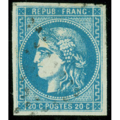 Timbre de France N°44 - 1870 Oblitéré