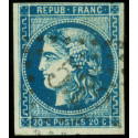 Timbre de France N°46 - 1870 Oblitéré