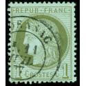 Timbre de France N°50 - 1872 Oblitéré