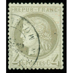 Timbre de France N°52 - 1872 Oblitéré