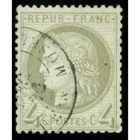 Timbre de France N°52 - 1872 Oblitéré