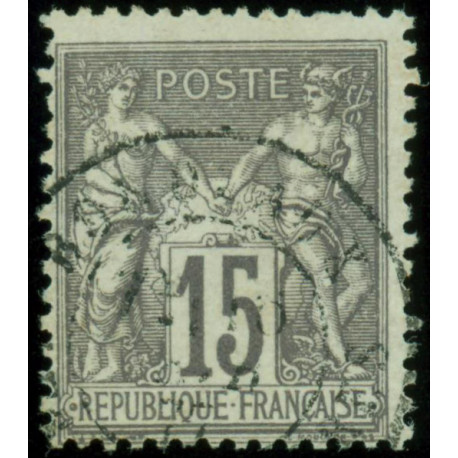 Timbre de France N°66 - 1876 Oblitéré