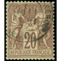 Timbre de France N°67 - 1876 Oblitéré