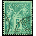 Timbre de France N°75 - 1876 Oblitéré