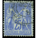 Timbre de France N°78 - 1876 Oblitéré