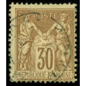 Timbre de France N°80 - 1881 Oblitéré