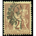 Timbre de France N°85 - 1877 Oblitéré