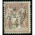 Timbre de France N°88 - 1877 Oblitéré