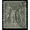 Timbre de France N°89 - 1877 Oblitéré