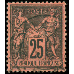 Timbre de France N°91 - 1878 Oblitéré