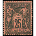 Timbre de France N°91 - 1878 Oblitéré