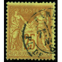 Timbre de France N°92 - 1879 Oblitéré