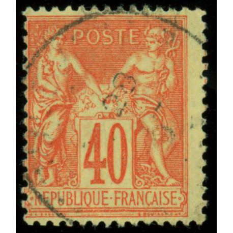 Timbre de France N°94 - 1881 Oblitéré