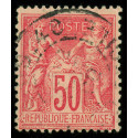 Timbre de France N°98 - 1890 Oblitéré