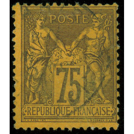 Timbre de France N°99 - 1890 Oblitéré