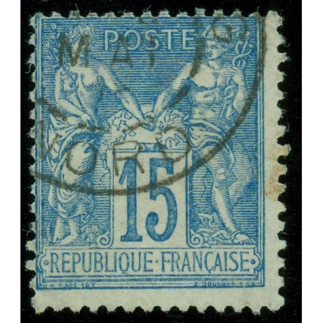Timbre de France N°101 - 1892 Oblitéré