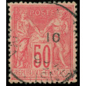 Timbre de France N°104 - 1900 Oblitéré