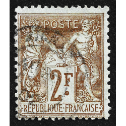 Timbre de France N°105 - 1900 Oblitéré