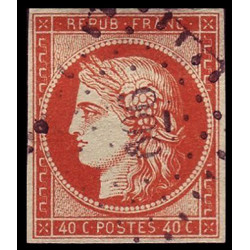 Timbre de France N°5 - 1850 Oblitéré
