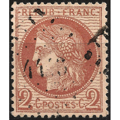 Timbre de France N°51 - 1872 Oblitéré