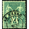 Timbre de France N°62 - 1876 Oblitéré