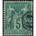 Timbre de France N°64 - 1876 Oblitéré