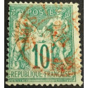 Timbre de France N°65 - 1876 Oblitéré