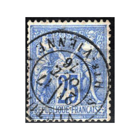 Timbre de France N°68 - 1876 Oblitéré