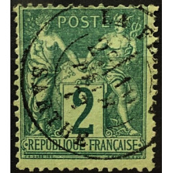 Timbre de France N°74 - 1876 Oblitéré