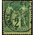 Timbre de France N°74 - 1876 Oblitéré